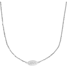 Dame - Nikkelfri Halskæder Sistie Fam Love Necklace - Silver