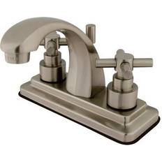 Taps Kingston Brass KS464.EX Elinvar Centerset Faucet Pop-Up