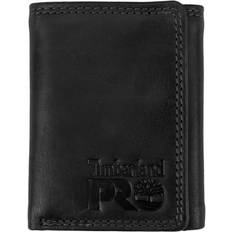 Timberland Pro Brady TBL Trifold Leather Wallet Black Wallets
