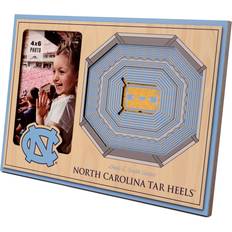 White Photo Frames YouTheFan University of North Carolina 3D Stadium Views Picture