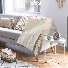 LR Home Ox Touch of Blush Blankets Grey (152.4x127cm)