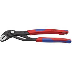 Knipex 10 Cobra Pliers with Dual-Component Comfort Grips and Tether Attachment Polygrip