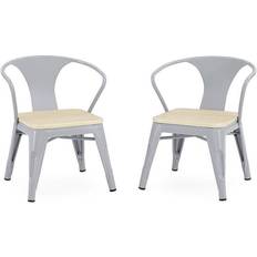 Black Chair Delta Children Bistro 2-Piece Chair Set