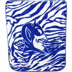 College Covers Duke University Soft Raschel Blankets Multicolour, Blue (152.4x127cm)