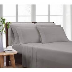 Bed Sheets Cannon Solid Split Bed Sheet Gray (259.08x)