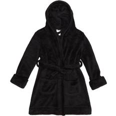 Black - Boys Bath Robes Leveret Kid's Robe