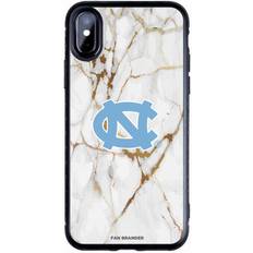 Fan Brander Black North Carolina Tar Heels iPhone Slim Marble Design Case