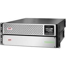 Apc 1500 Schneider Electric Smart-UPS On-Line SRTL1500RM4UXLI UPS (kan monteras i rack) (hög densitet) AC 220/230 V 1350 Watt 1500 VA litiumjon utgångskontakter: 8 4U 1.83 m sladd svart med främre avfasning i silver