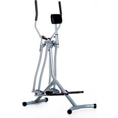 Ellittiche Homcom Air Walker with LCD for Home Gym-Silver/Black