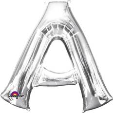 Palloncini con lettere Amscan Palloncino Lettera L Argento (33 cm)