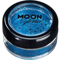 Moon Smiffys Glitter Classic Fine Glitter Shakers Blue Fancy Dress, Blue