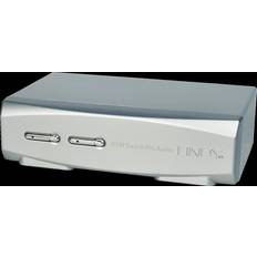 Lindy Commutateur Kvm Displayport 1.2 Usb 2.0 3840 x 2160 Pixel