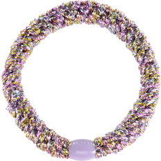 Kknekki hårelastik Bon Dep Kknekki elastik #07, lavendel unicorn glitter
