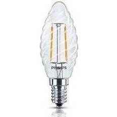 Philips e14 25w Philips Philips LED Kerte Pærer Rillet 25 W E14 Klar
