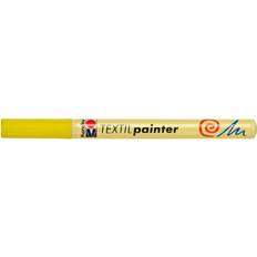 Gelb Textilstifte Marabu Textil Fabric Pens 1-2mm Lemon