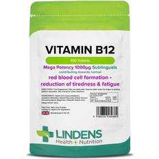 Lindens Health + Nutrition Vitamin B12 1000mcg Sublingual 100