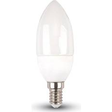 30w e14 V-TAC 4W (30W) LED kertepære E14 6000K 320Lm 200° (A