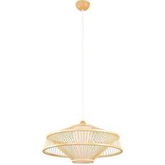 Bamboo Ceiling Lamps Dkd Home Decor S3040112 Pendant Lamp 50cm