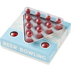 Bowling sällskapsspel Galison Brass Monkey Beer Bowling Game Gift Set