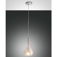 Brown Ceiling Lamps Fabas Luce amber Pendant Lamp