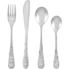 Babyudstyr Nordahl Andersen Stainless Steel Cutlery 4-pack Pets