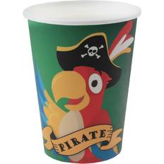 Santex Gobelets Carton Coco Le Pirate 27CL Vert