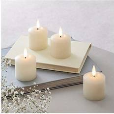 Cheap Candles & Accessories Lights4fun Set of 4 TruGlow Votive Tea Lights Real LED Candle