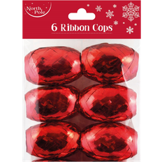 North Pole Gift Ribbon 6 pcs