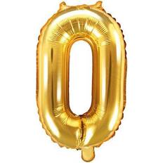 PartyDeco Numerofoliopallot Kulta 35cm-0