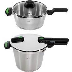 White Pressure Cookers Fissler Vitaquick Green