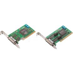 Rs232 pci Moxa CP-112UL-DB9M, PCI, 2x DB9 M (RS-232/422/485) Grön, FCC Part 15 Class B, FCC, ROHS, 0 55 ° C, 5 95%