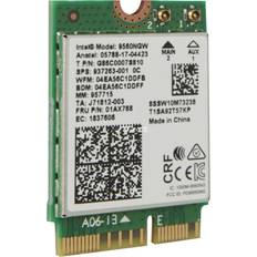 2.4 GHz Nätverkskort Intel WLA/IntelWir-AC9560.2230.2x2AC BT NovPro