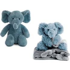 Sininen Täkit NatureZoo Elephant Cuddle Blanket Blue 0 6 years