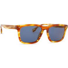Solbriller HUGO BOSS Havana-acetate sunglasses with silver-tone accents