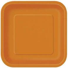 Unique Orange frokost tallerkner