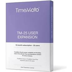 TimeMoto TimeMoto Cloud 25 users expansion Tilbud Tilbehør til tidsregistreringssystemer