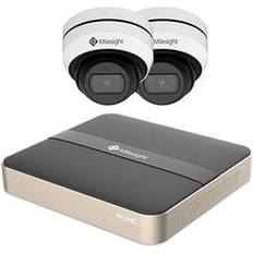 Kamera nvr Milesight Milesight Lite pakke 1, 2 kamera NVR maskine, 500GB HDD