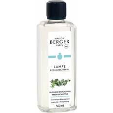 Maison Berger New Fresh Eucalyptus Lampe Fragrance Refill for Home Fragrance Oil Diffuser 16.9 Fluid Ounces 500 milliliters