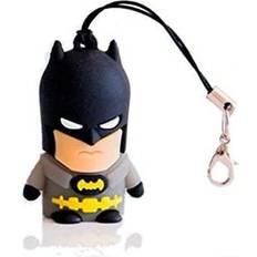 Schede di Memoria & Chiavette USB PENDRIVE 32GB BATMAN TECHONETECH TEC5114-32 32 GB USB 2.0 MEMORIA 32GB BATMAN 3D