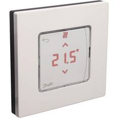 Icon termostat Danfoss Icon fortrådet 230V rumtermostat med touch-display 86x86 mm