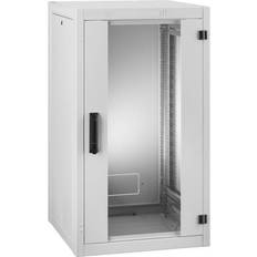 Étagères de rangement Monacor RACK-21NV Armoire rack 19 pouces 21 UH Tôle dacier