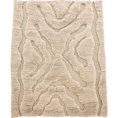 Venture Design Trondheim Josefine Lustig Tæppe 170x240 Hvid, Beige cm