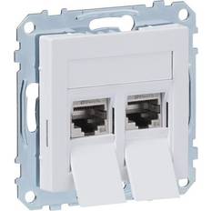 Schneider Electric Ethernet, Data & Phone Outlets Schneider Electric Exxact 2xC6A STP WDE002439 Modularuttag 2 kopplingar