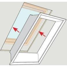 Velux vinduer 78 x 160 3 lags Velux lysningspanel LSB MK10 2000 78x160cm PVC Ovenlysvindue Vindue med 3-lags glas