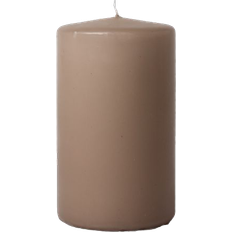 Beige - Glas Lys & Tilbehør Diana bloklys 6 - Sand Stearinlys