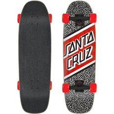 Rot Cruiser Santa Cruz Cruiser Board Street (Amoeba) Sort/Rød/Hvid 8.4"