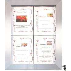 4xA4 STAINLESS STEEL informationsdisplay