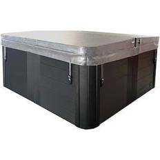Spabadslock AmericanSpa DenForm Lux Spabadslock 200x200 cm Ljusgrå