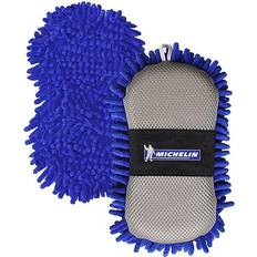 Outils et équipement de lavage de voiture Michelin 009483 Gant Pour Nettoyage De La Voiture Polyester Bleu