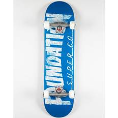 Skateboards Komplet Skateboard Foundation (Thrasher) Blå/Hvid 8"